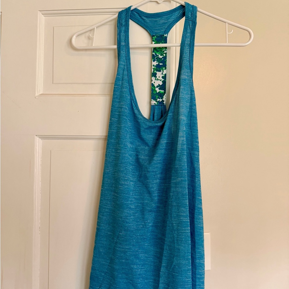 Old Navy Blue Racerback Tank Top